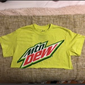 Mountain Dew Crop Top
